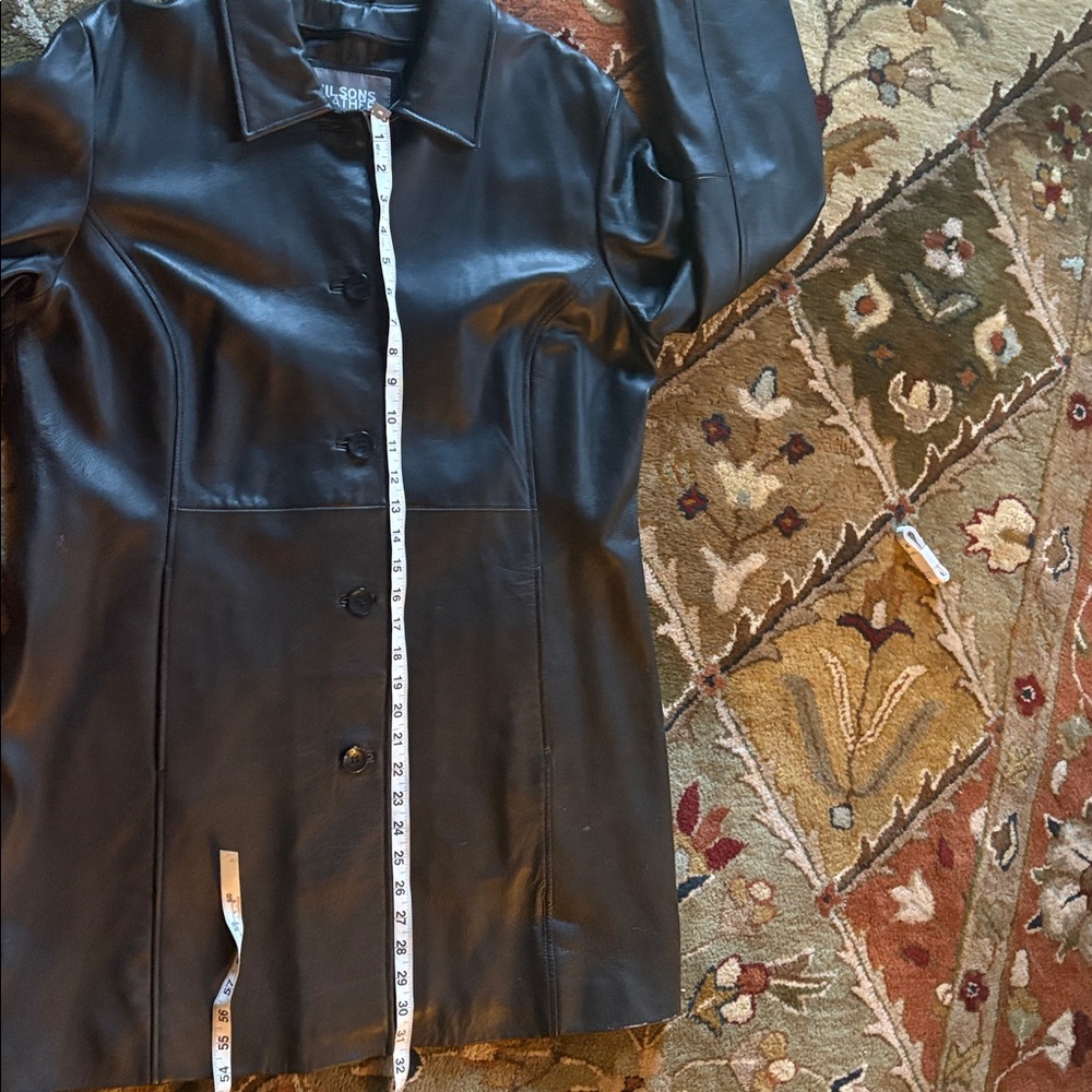 Wilsons Leather Black Jacket - Picture 8 of 12